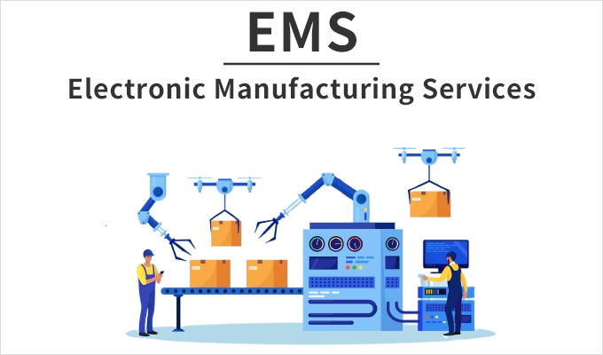 EMSとは、Electronic Manufacturing Servicesの略であり、電子機器の製造受託サービスを指します。